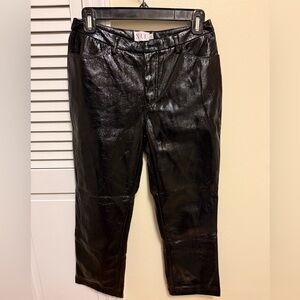XLE Coated Cropped Jeans